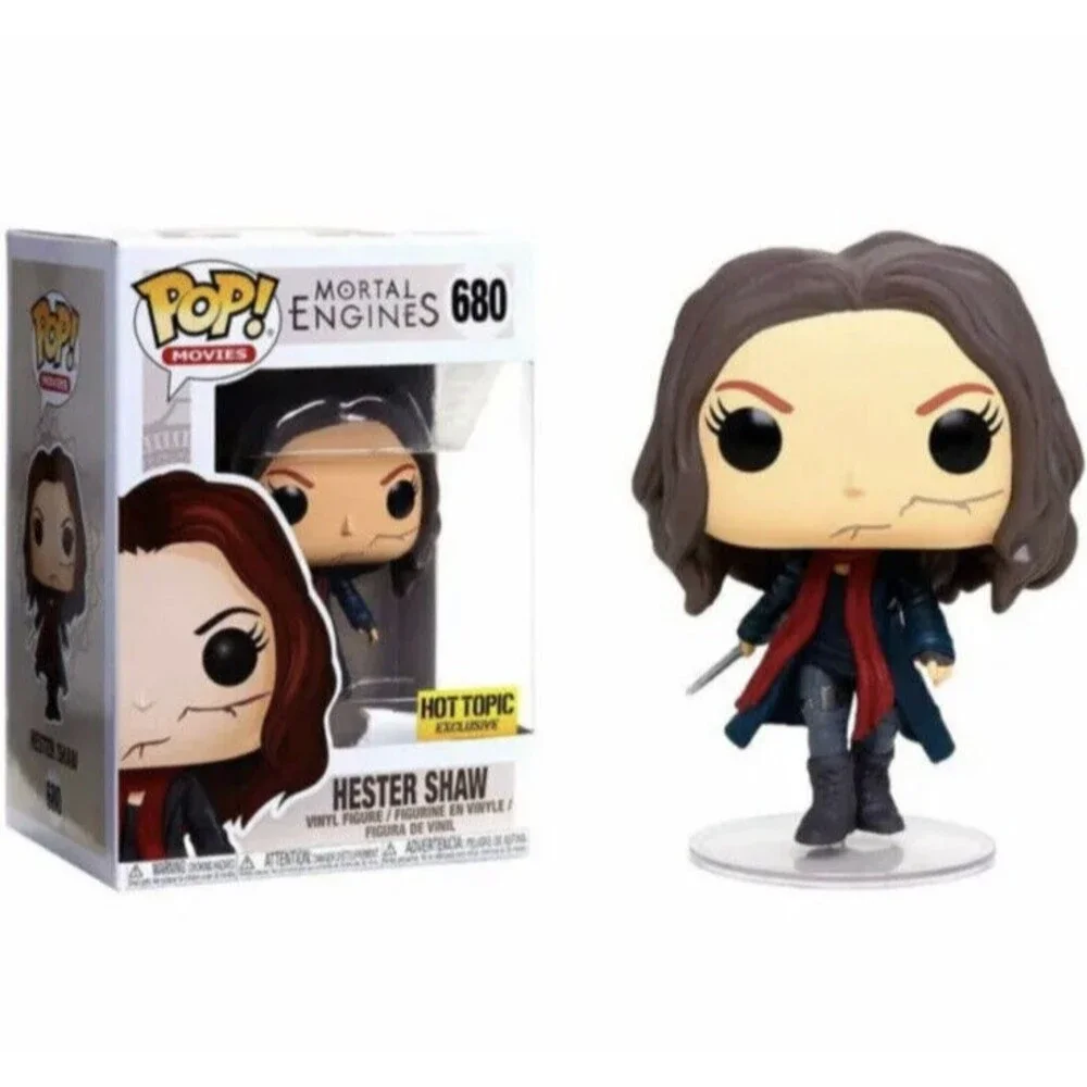 Funko POP Movies Mortal Engines Vinyl Figure HESTER SHAW Unmasked #680 New